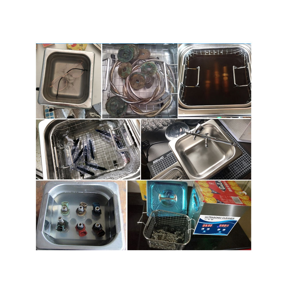 Orku 1.3L Ultrasonic Jewellery Cleaner Professional Machine + Digital Timer