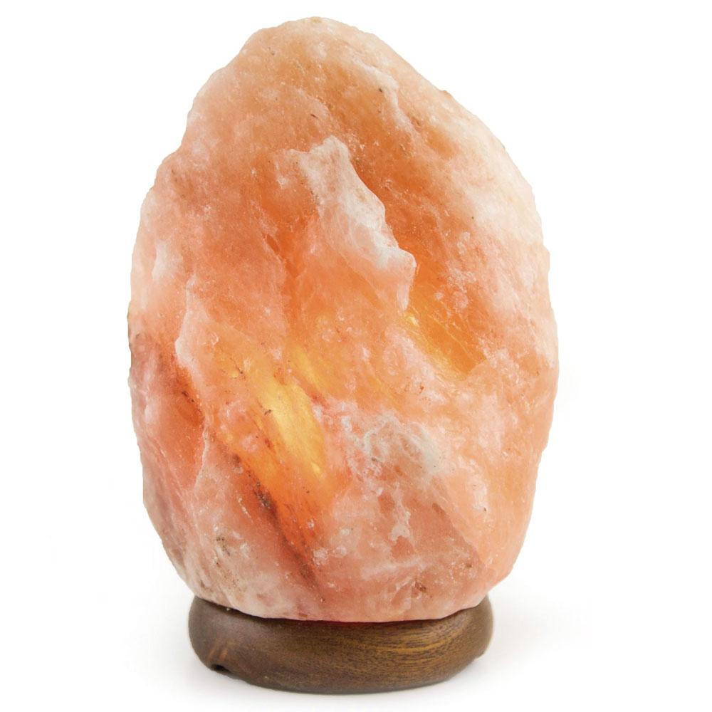 Orku 2-3 Kg Himalayan Pink Salt Lamp Natural Crystal Shape Rock + 12V 12W Switch