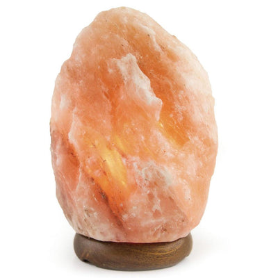 Orku 2-3 Kg Himalayan Pink Salt Lamp Natural Crystal Shape Rock + 12V 12W Switch