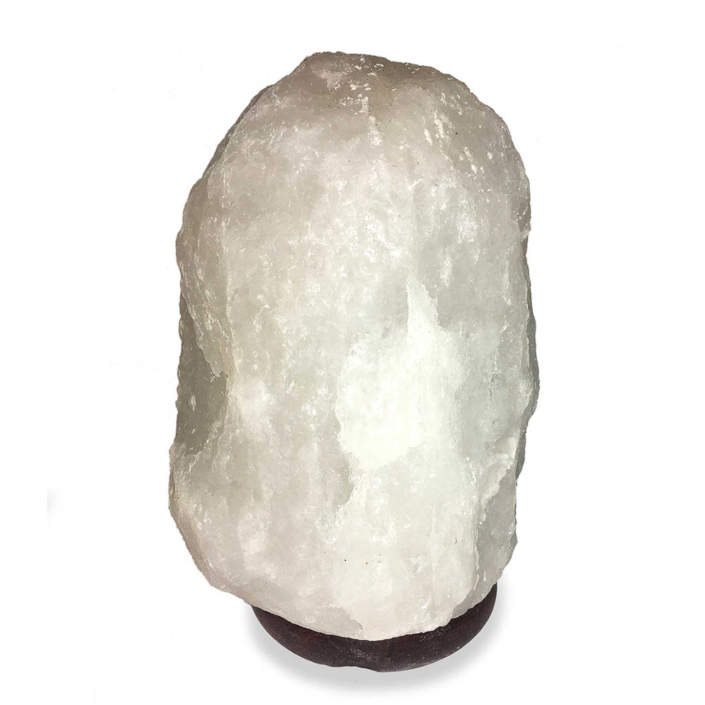 Orku 2-3Kg Himalayan White Salt Lamp - Natural Rock Shape Night Light