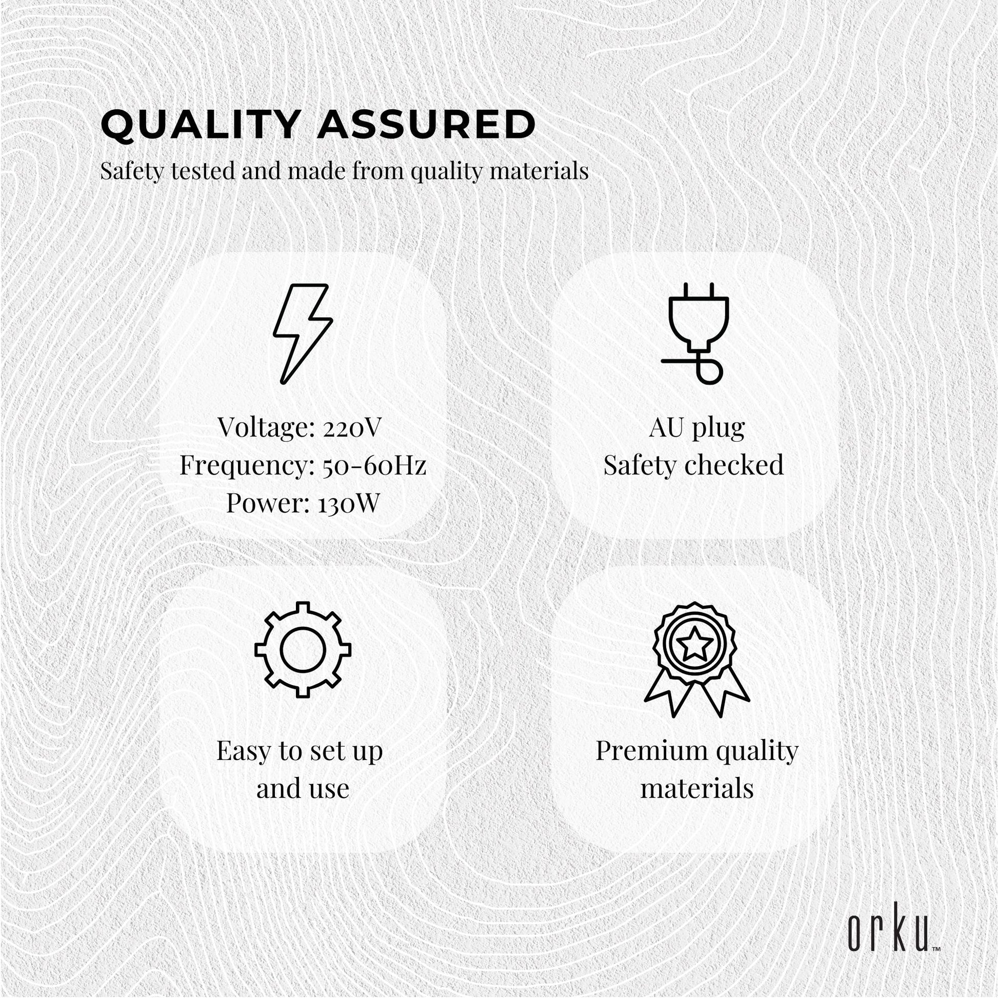 Orku 20L Ozone UV Steriliser Box - Beauty Equipment Salon Nail Tools Sterilizer