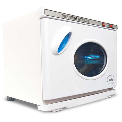 Orku 25L White UV Electric Towel Warmer Cabinet Salon Spa