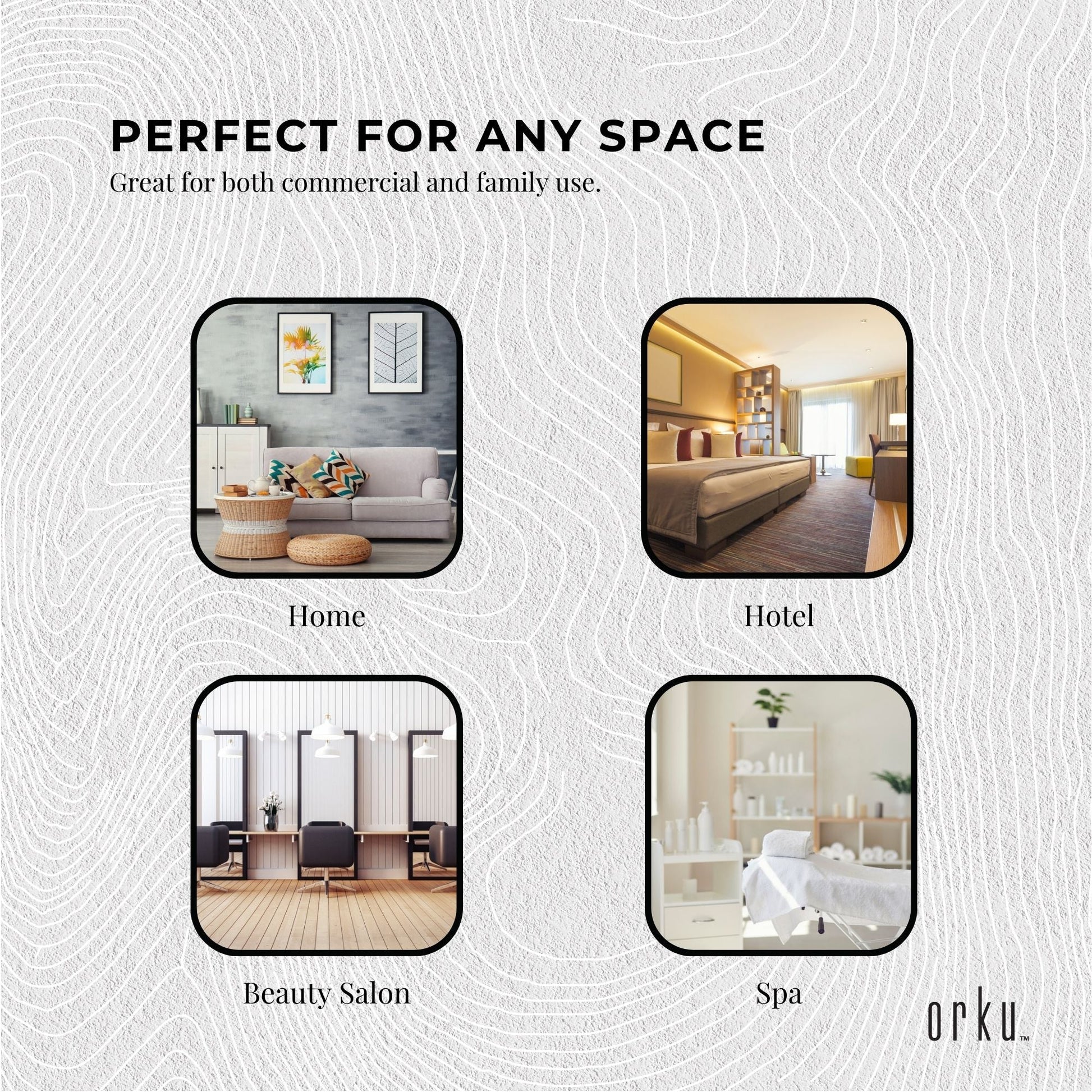 Orku 25L White UV Electric Towel Warmer Steriliser Cabinet Salon Heat Sanitiser