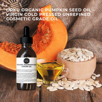 Orku 25ml Organic Pumpkin Seed Virgin Oil Cold Pressed Cosmetic Grade