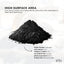 Orku 2Kg Activated Carbon Powder Coconut Charcoal - Water Filtration