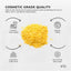 Orku 2Kg Organic Beeswax Pellets Yellow - Cosmetic Grade Pure Bees Wax Pastilles