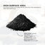 Orku 2.3Kg Activated Carbon Powder Coconut Charcoal Bucket - Water Filtration