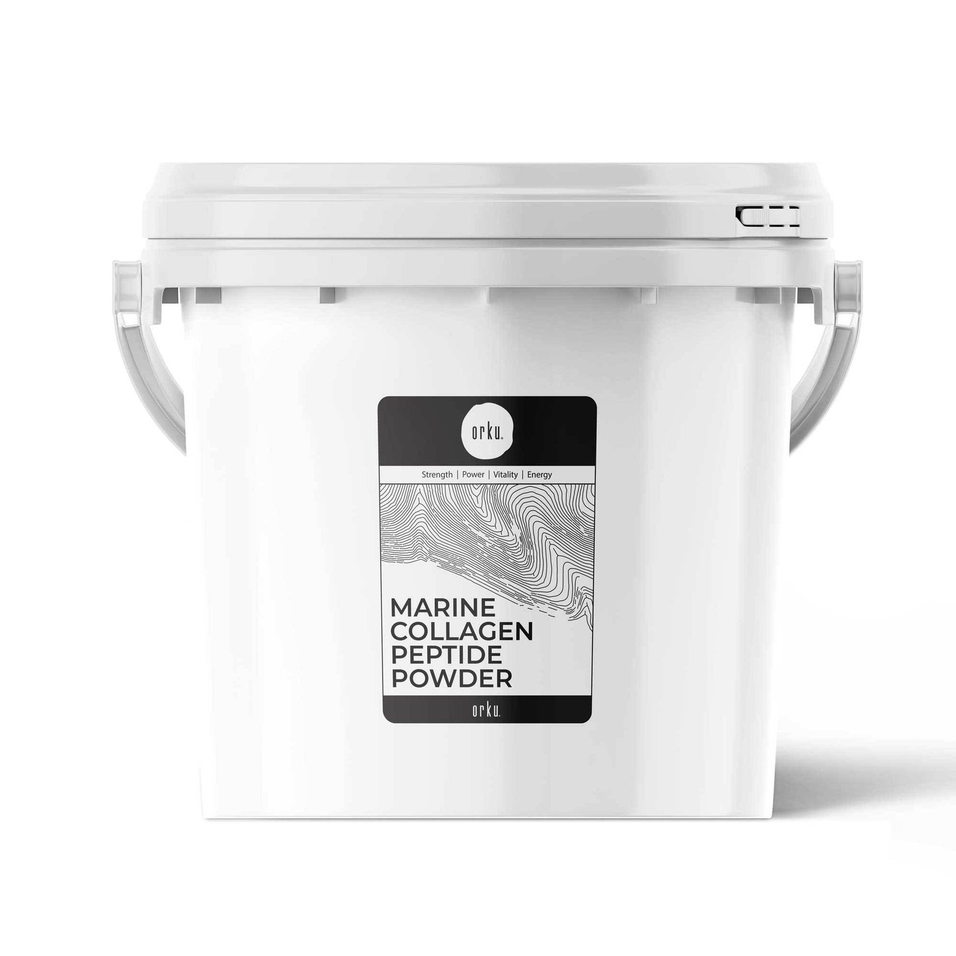 Orku 2.5Kg Marine Collagen Peptide Powder Type I Hydrolysed Protein Tub