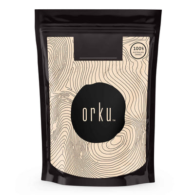 Orku 2kg Pea Protein Isolate Powder - High Protein Plant Based Unsweetened