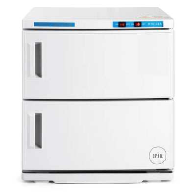 Orku 32L UV Disinfection Towel Warmer Cabinet Salon Spa White