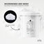 Orku 3Kg Creatine Monohydrate Powder Tub 200 Mesh Micronised 99.9% Pure