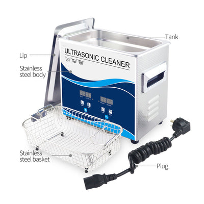 Orku 3.2L Ultrasonic Jewellery Cleaner Professional Machine + Digital Timer