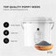 Orku Poppy Seeds Unwashed Buckets - Papaver Somniferum For Baking and Decorating