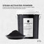 Orku 400g Activated Carbon Powder Coconut Charcoal Bucket - Water Filtration