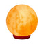 Orku 12cm Ball Himalayan Pink Salt Lamp - Carved Sphere Night Light