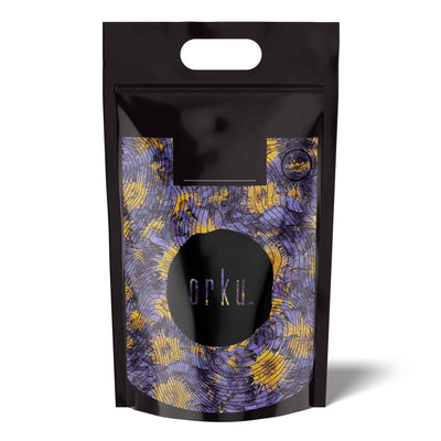 Orku 500g Dried Blue Lotus Flowers - Whole Open Lily Nymphaea Caerulea