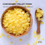 Orku 500g Organic Beeswax Pellets Yellow Tub - Cosmetic Grade Bees Wax Pastilles