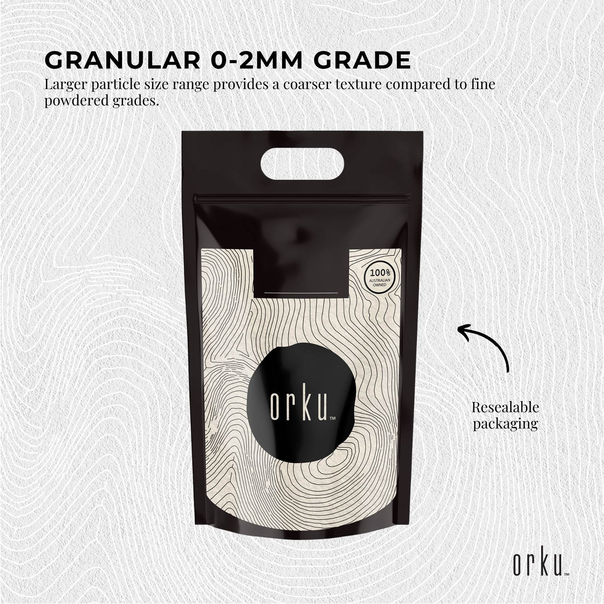 Orku 5Kg Diatomaceous Earth Garden 0-2mm Australian Fossil Shell Flour