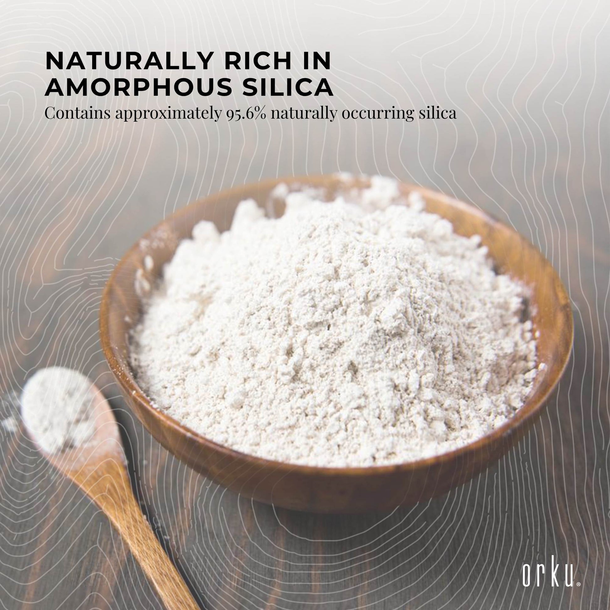 Orku 5Kg Diatomaceous Earth Garden 0-2mm Australian Fossil Shell Flour