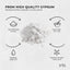 Orku 5Kg Fine Calcium Sulphate Gypsum Powder Tub - Dihydrate Food Grade FCC E516