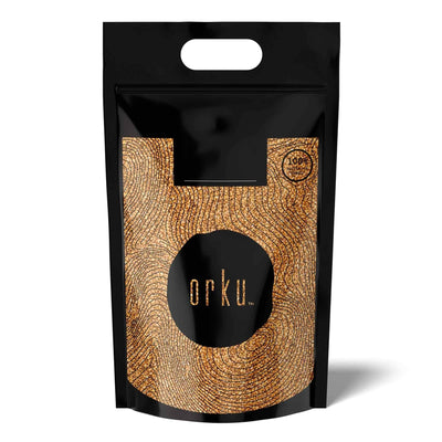 Orku 5Kg Organic Golden Linseed Flaxseed Whole Grain Non GMO Bulk