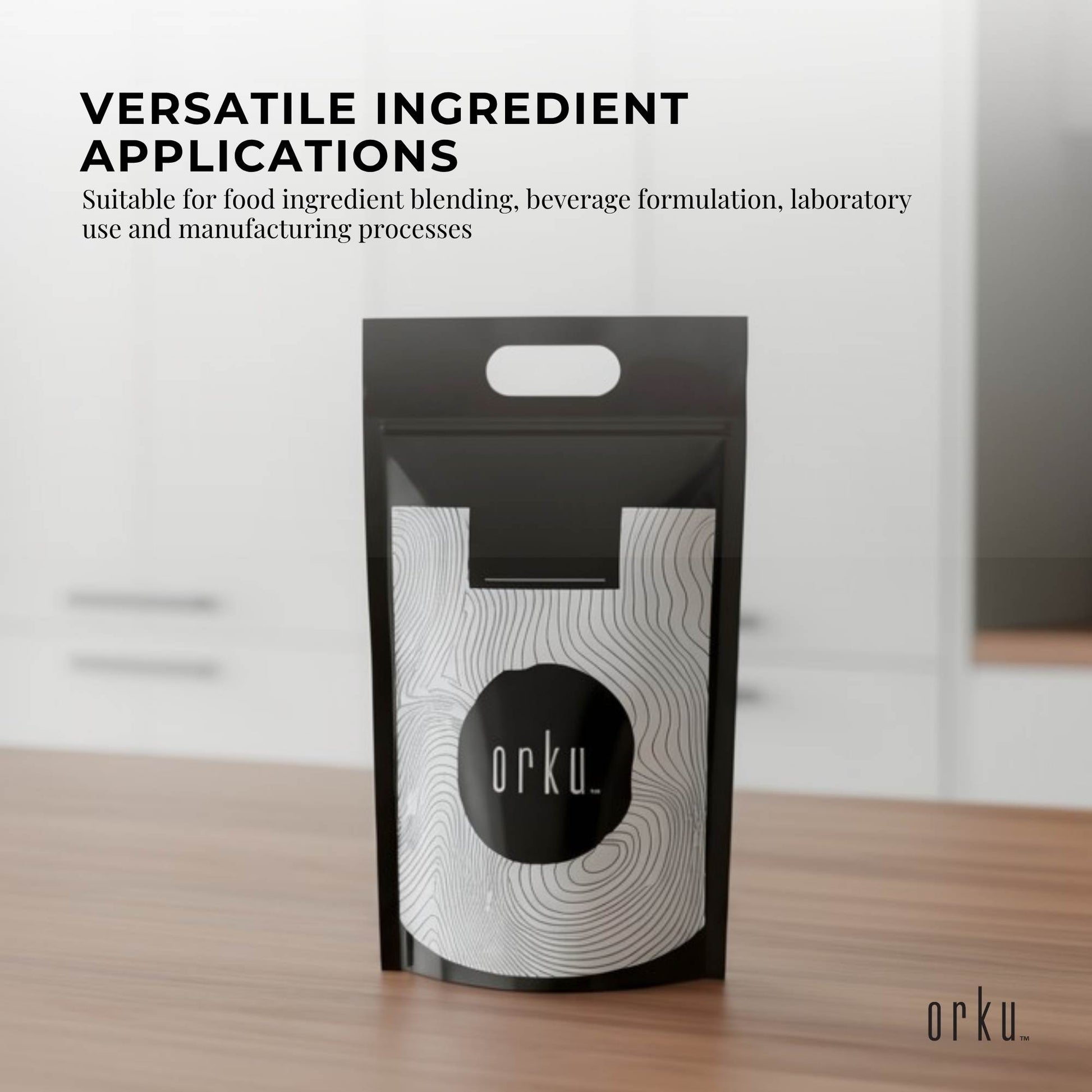 Orku 5Kg Taurine Powder - High Purity L-Taurine Amino Acid Ingredient