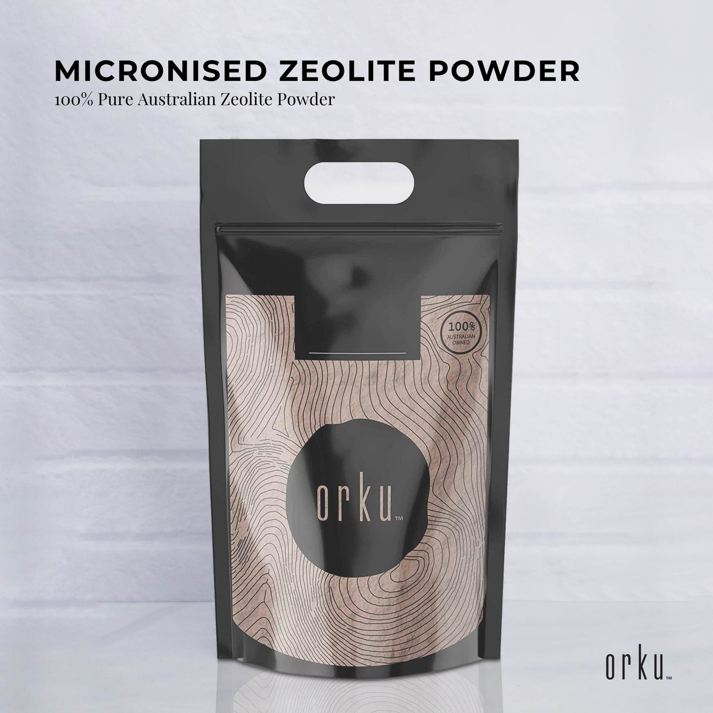 Orku 5Kg Ultrafine Micronised Zeolite Powder - Natural Clinoptilolite Mineral