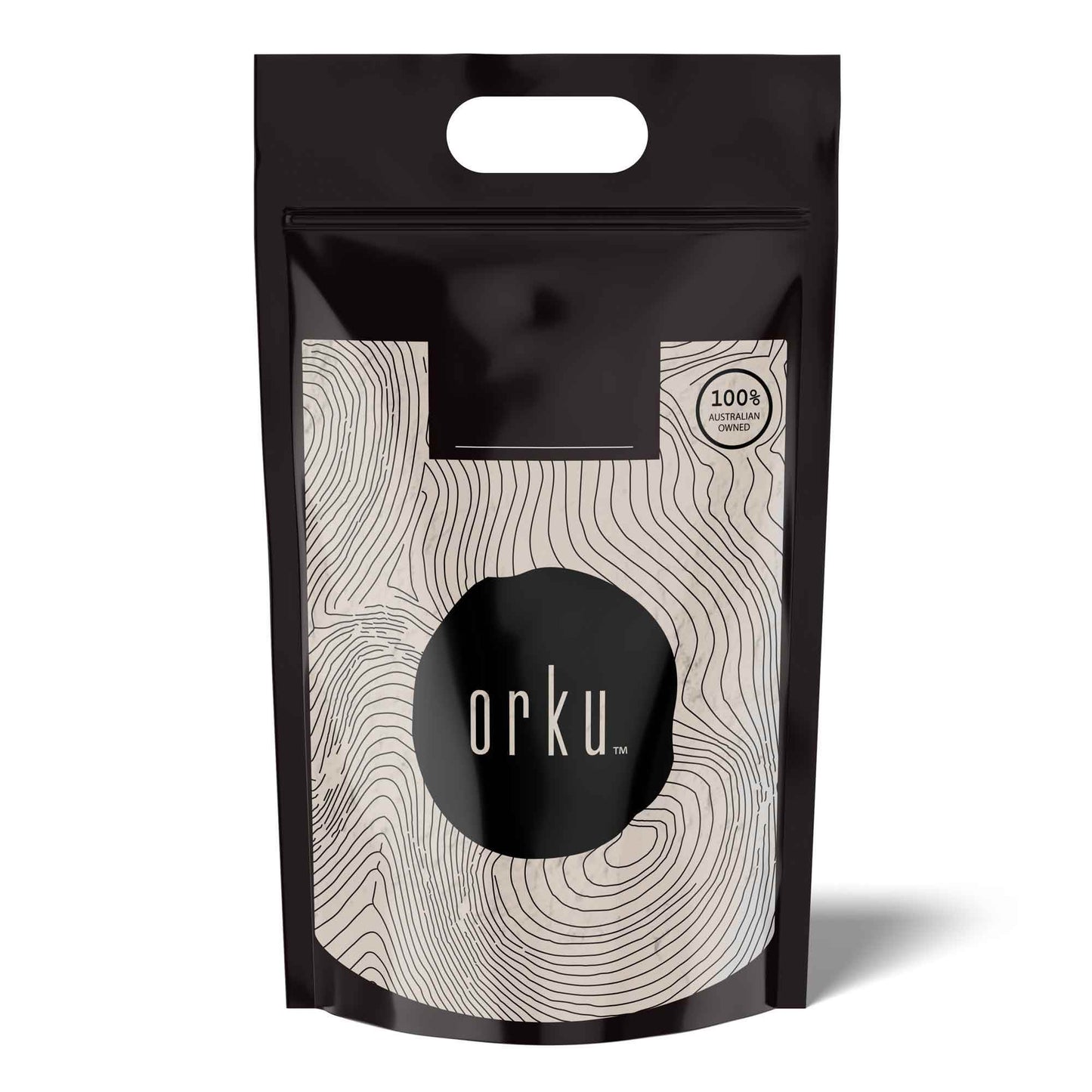 Orku 5Kg Whey Protein Isolate Powder WPI 90% Unflavoured Native Bag