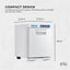 Orku 5L Electric Hand Towel Warmer UV Cabinet Salon Spa White