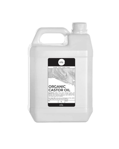 Orku 5L Organic Castor Oil - Hexane Free Cold Pressed