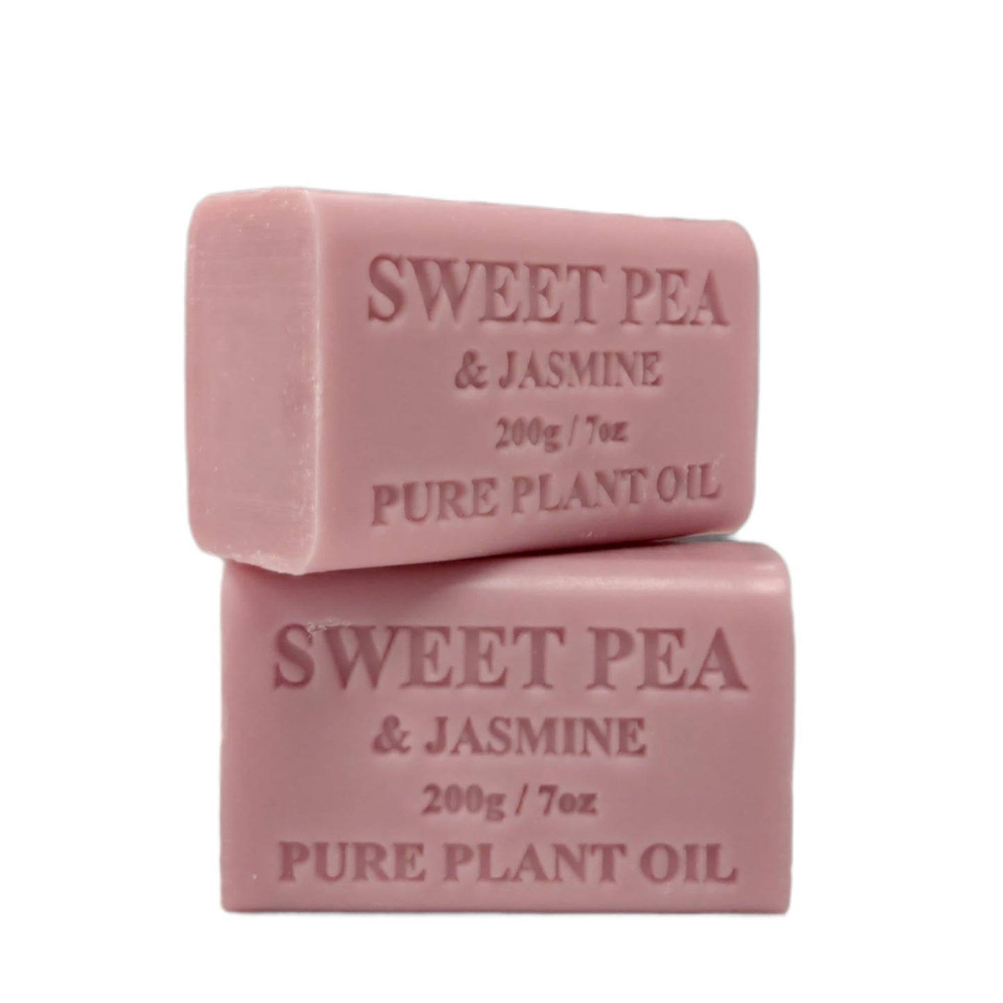 Orku 65x 200g Plant Oil Soap Sweet Pea Jasmine Natural Vegetable Bar