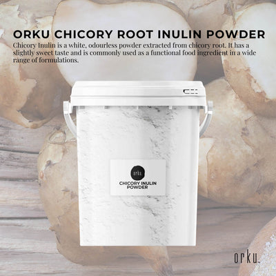 Orku 800g Chicory Root Inulin Powder Tub - Unflavoured Food Ingredient