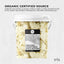 Orku 800g Organic Unrefined Shea Butter Tub Raw African Karite Chunks