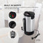 Orku 8L Candle Wax Heater - Core Heating With Tap For Candle Making Silver
