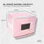 Orku 8L Pink Electric Towel Warmer UV Cabinet Salon Spa Pink