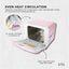 Orku 8L Pink Electric Towel Warmer UV Cabinet Salon Spa Pink