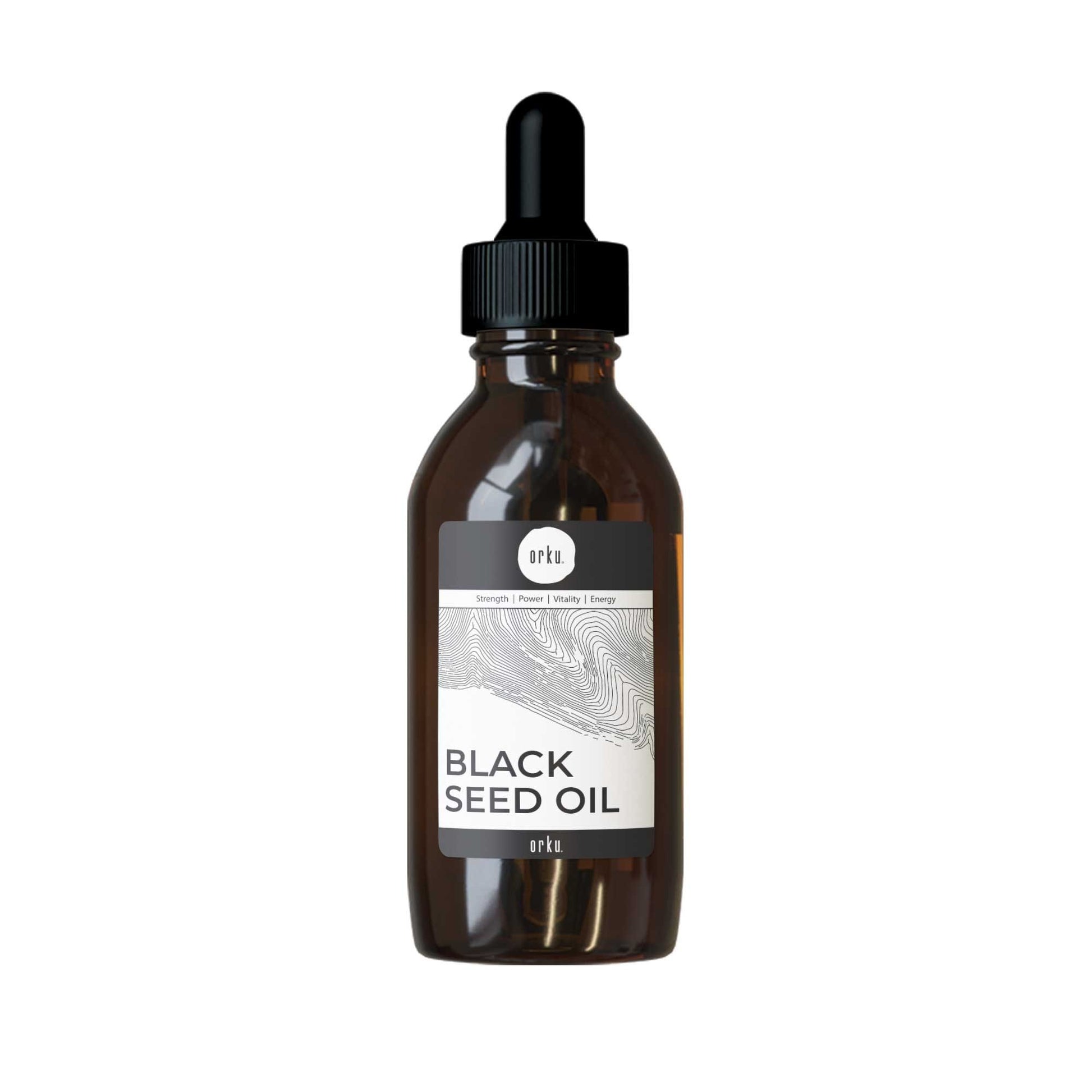 Orku Black Seed Oil Pure Cold Pressed 100% Ethiopian Nigella Sativa Cumin