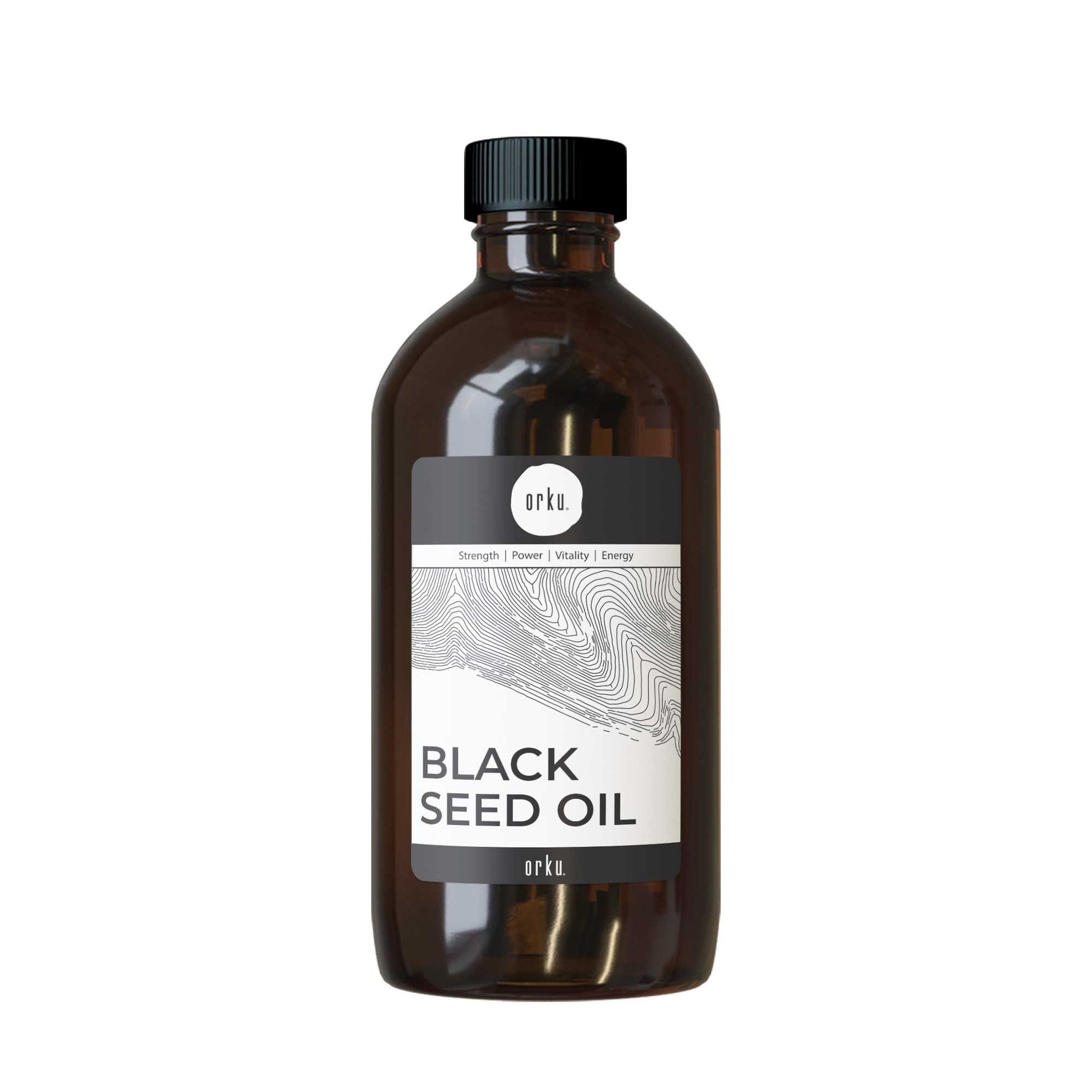 Orku Black Seed Oil Pure Cold Pressed 100% Ethiopian Nigella Sativa Cumin