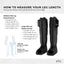 Orku Cordless Full Leg Air Compression Massager Boots Rechargeable - Set of 2