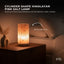 Orku Cylinder Shape Himalayan Pink Salt Lamp - Hand Carved Tube Night Light