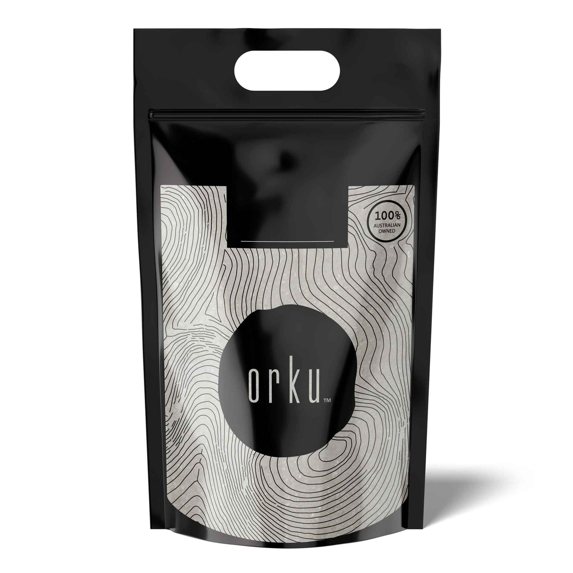 Orku Epsom Salt Magnesium Sulphate - Natural Bath Salts Skin Foot Body Care