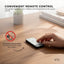 Orku Essential Oil Aroma Diffuser 400ml Tulip Wood Grain With Remote