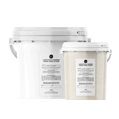 Orku Fossil Shell Flour Tubs - Livestock Garden and Pet Diatomaceous Earth