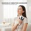 Orku Handheld Body Massager 4 Heads Adjustable Speed 28W Black