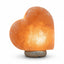 Orku Heart Shaped Himalayan Pink Salt Lamp - Hand Carved Love Night Light