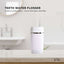 Orku Mini Cordless Water Flosser Oral Irrigator White - 5 Nozzles