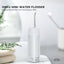 Orku Mini Water Flosser Rechargeable Portable Extendable Travel Oral Irrigator White