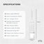 Orku Mini Water Flosser Rechargeable Portable Extendable Travel Oral Irrigator White
