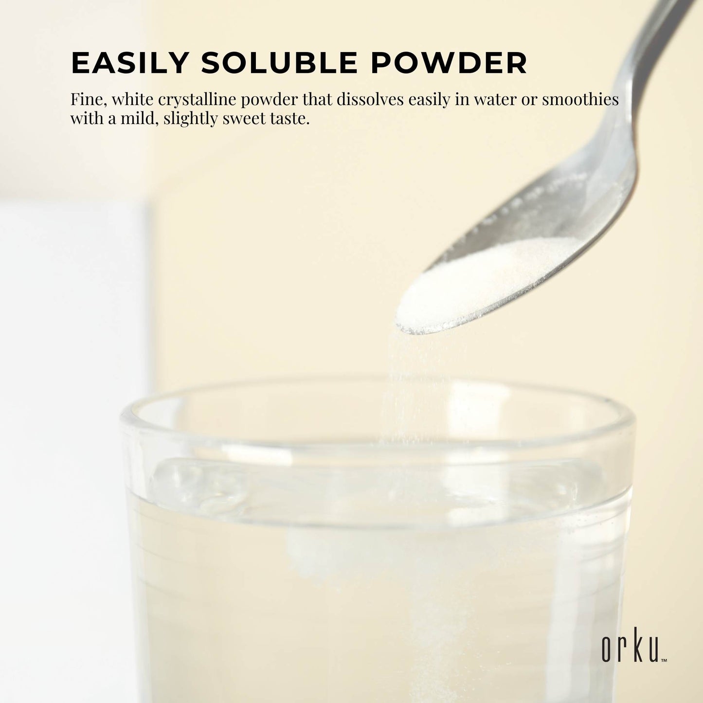 Orku Myo Inositol Powder Bulk Bags - USP Grade High Purity Unflavoured