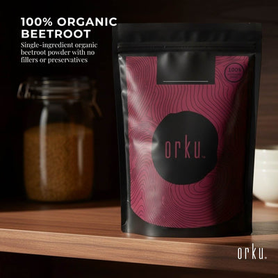 Orku 100g Organic Beetroot Powder ACO Certified 100% Pure Beet Root